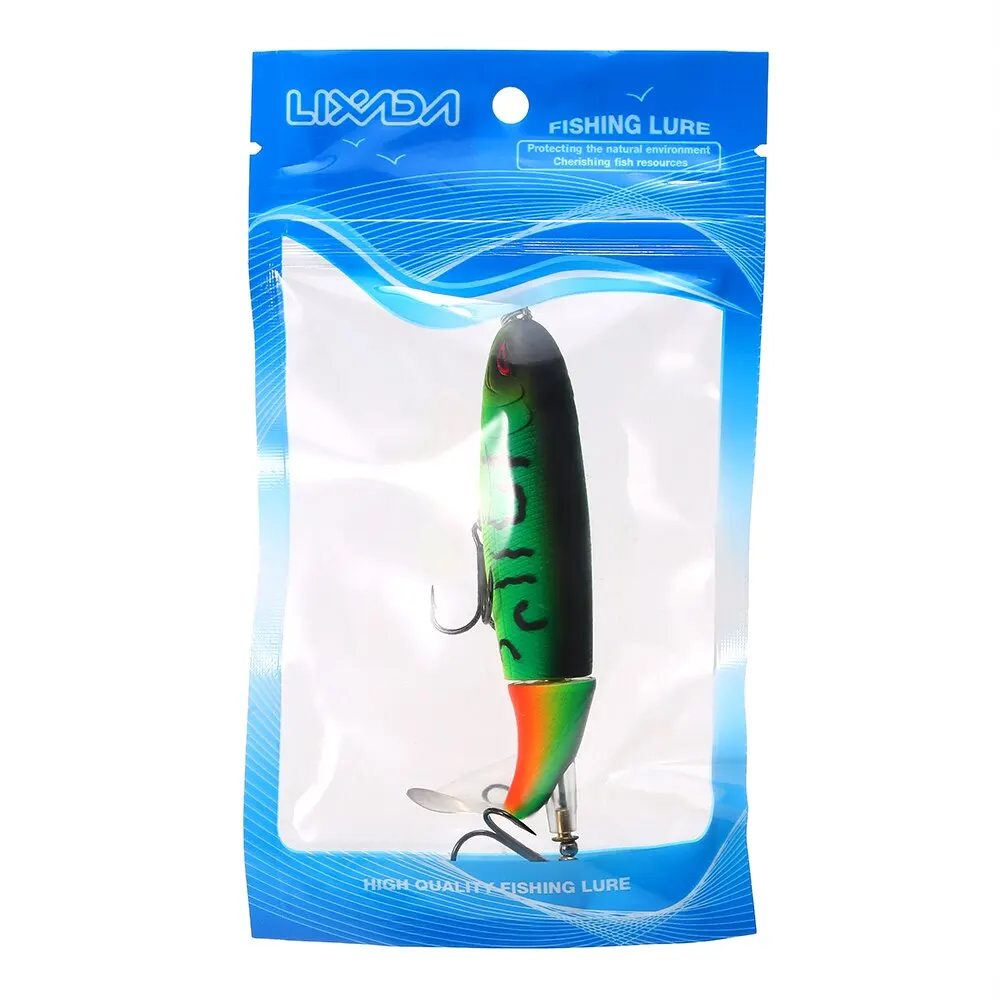 Lixada 4 дюйма 13 г Whopper Plopper искусственная водная рыболовная приманка вращающийся
