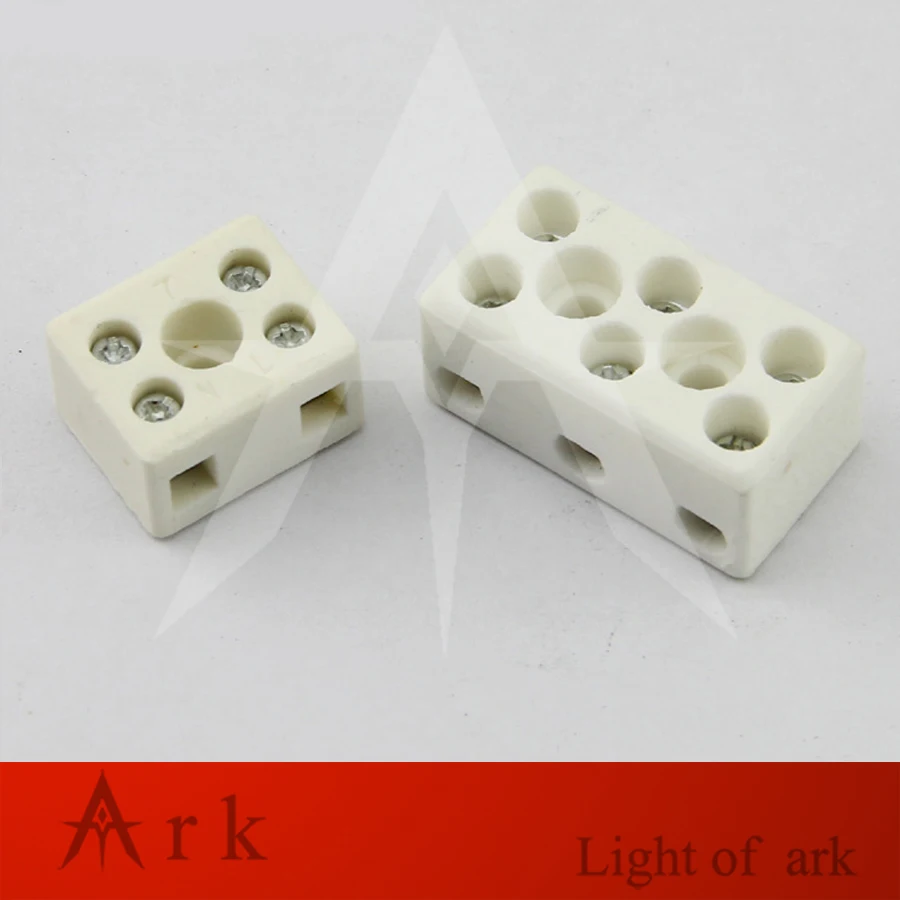 10 шт. высокотемпературная Керамическая Клеммная колодка проводка провод