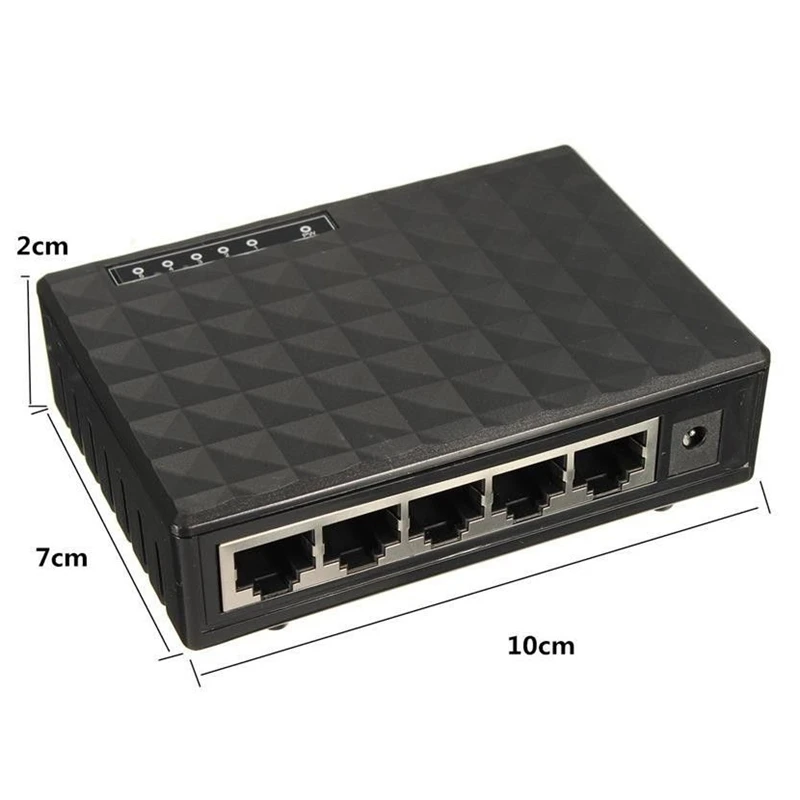 5 портов гигабитный мини сетевой коммутатор 1000 Мбит/с Ethernet интеллектуальный