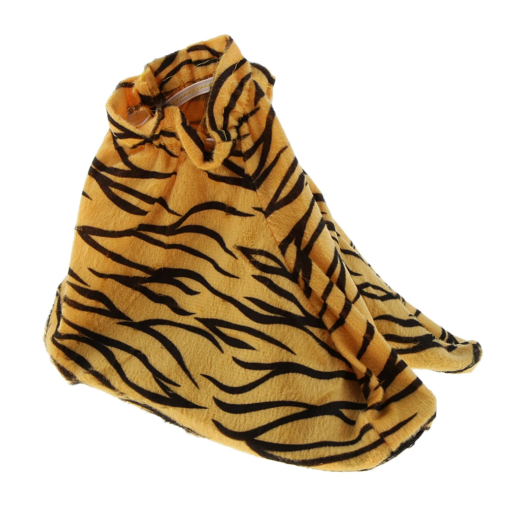 Детский костюм с животными шапочка Тигр топ шорты перчатки обувь для