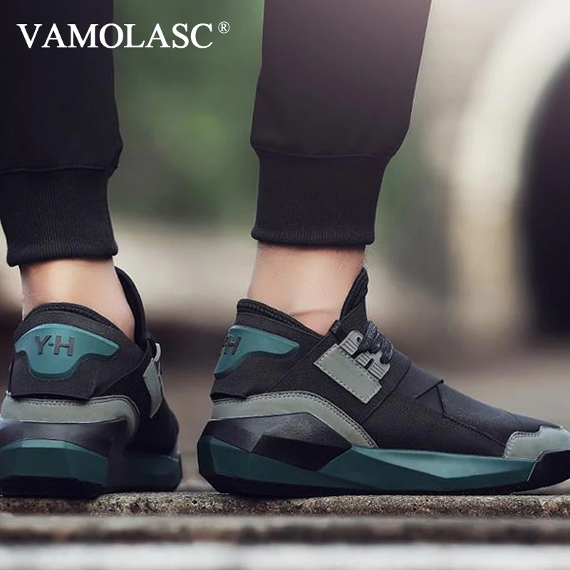 Vamolasc/Новые Для мужчин спортивный Кроссовки Удобная обувь без шнуровки дышащая