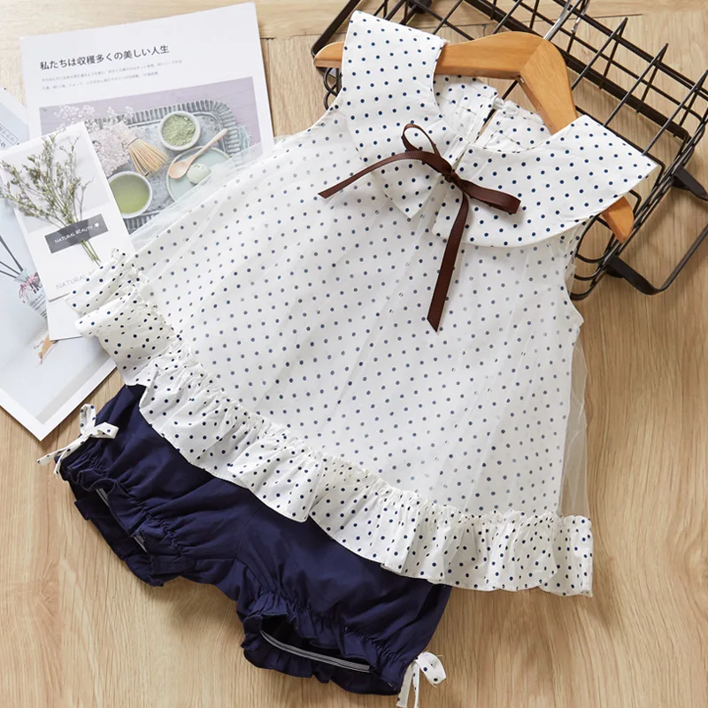 Комплект одежды для девочек Bear Leader милый топ на бретельках без бретелек и звезд +