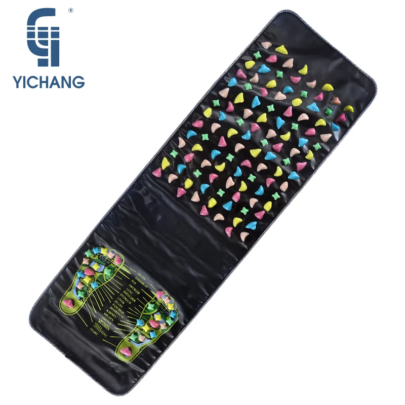 Массажер YICAHNG для ног оборудование рефлексотерапии четыре вида камень стоп