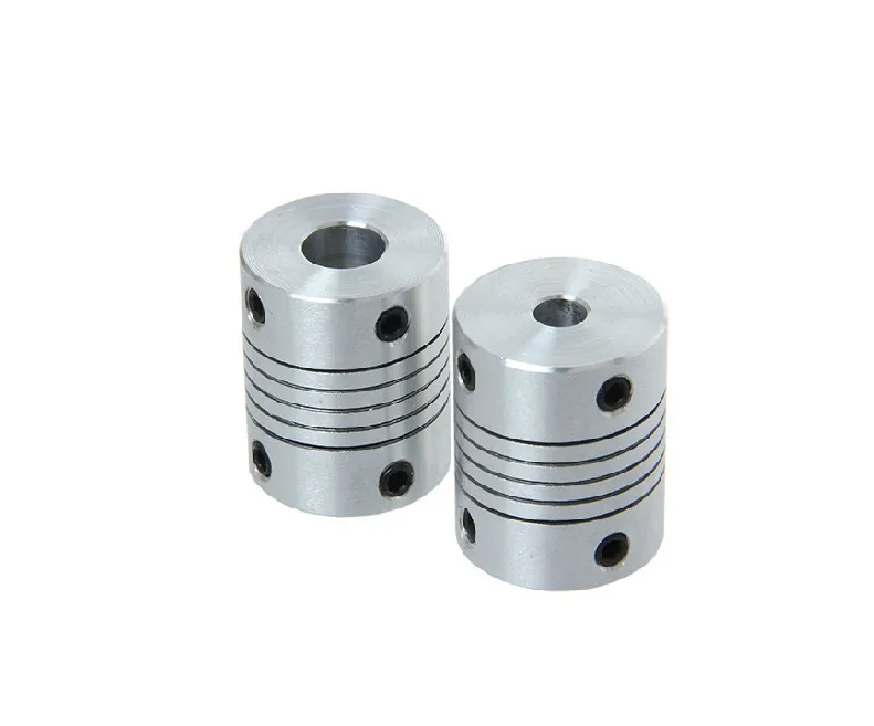 

New Aluminum alloys Elastic thread coupler for Encoder special coupling or servo and stepper motor size D=25 L=30 D1=8mm D2=10mm