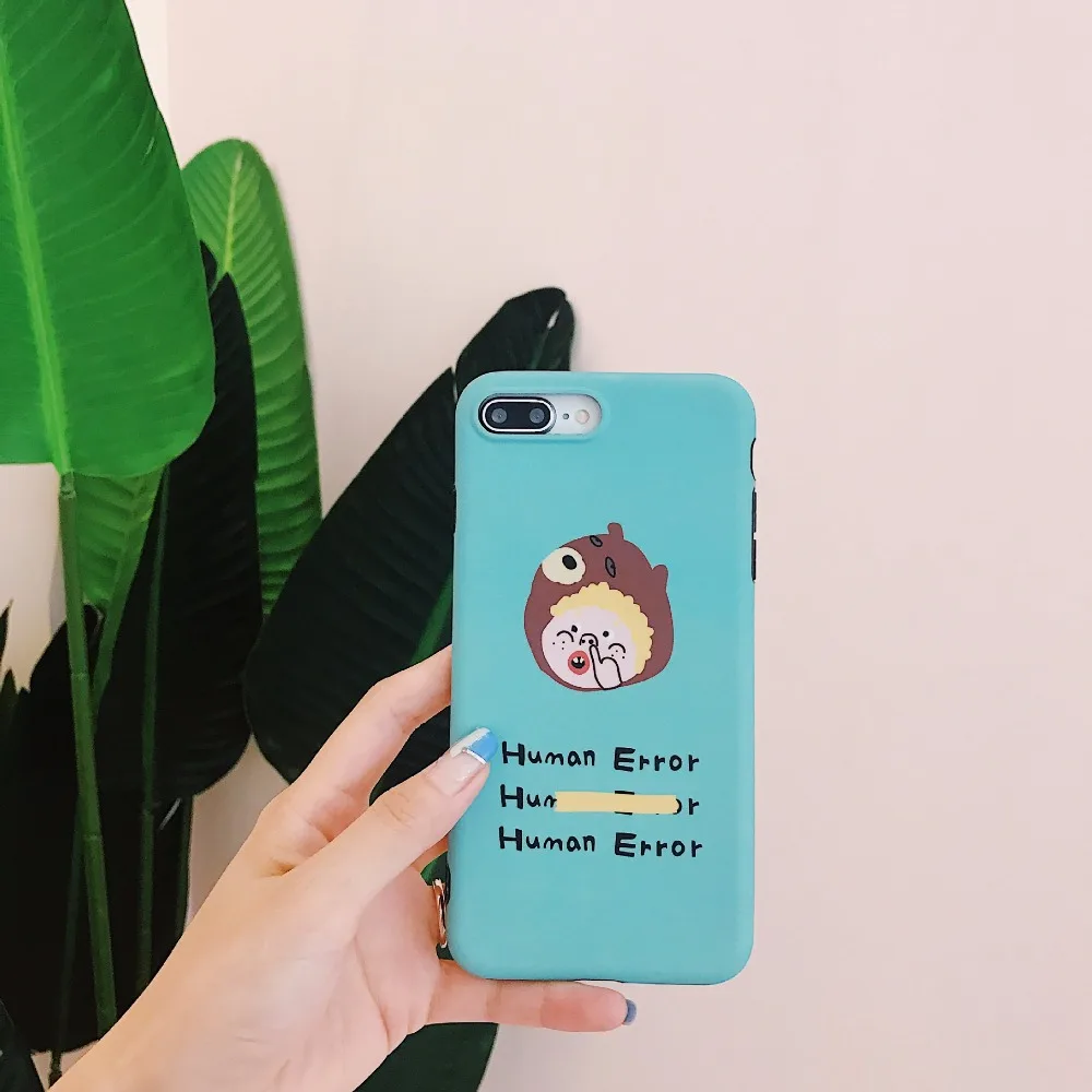 PGSD простой с милыми рисунками для влюбленных мобильный телефон оболочка iphone XS apple
