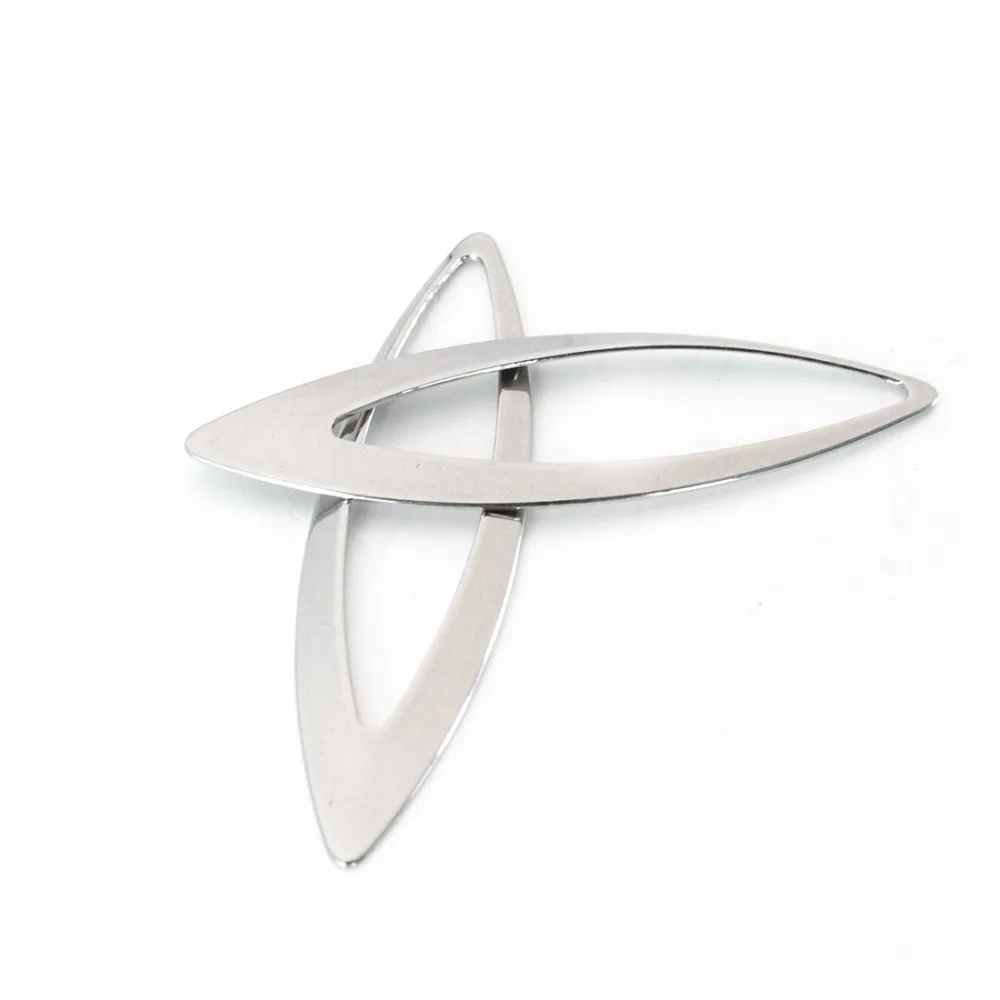 

10pcs/lot 15x54mm Silver Stainless Steel Hollow Leaf Design Metal Stamping Blank Pendants for Drop Earrings Jewelry Making F3386