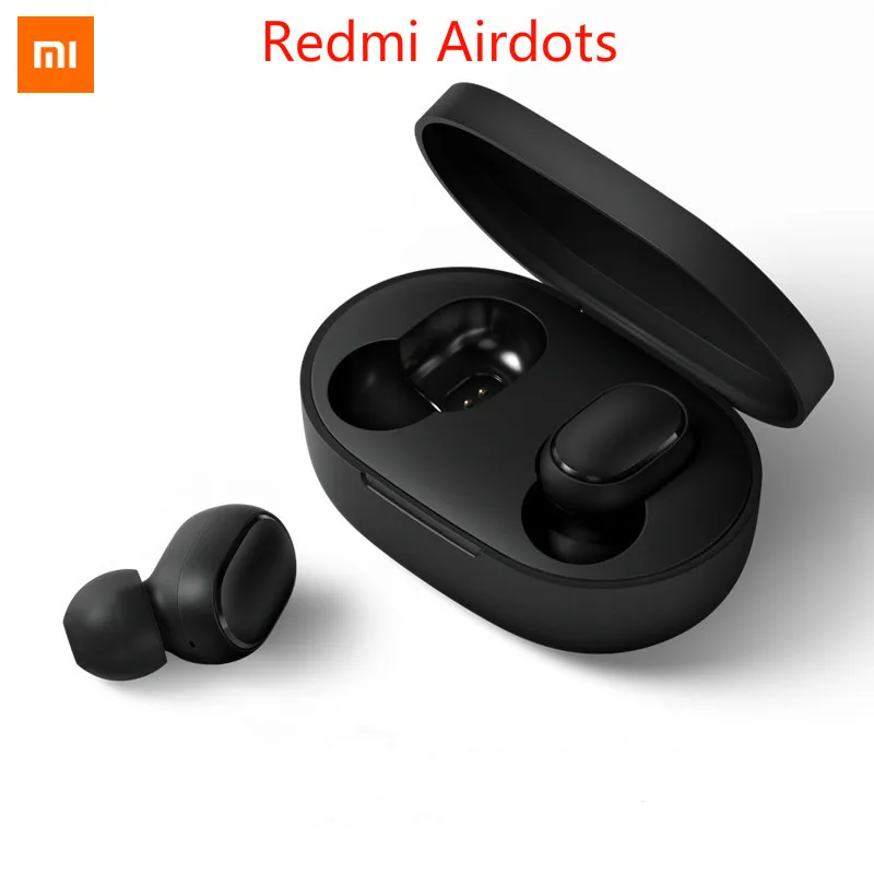 Xiaomi Redmi Airdots /Airdots 2 TWS Bluetooth наушники стерео бас BT 5 0 Eeadphones с микрофоном свободные