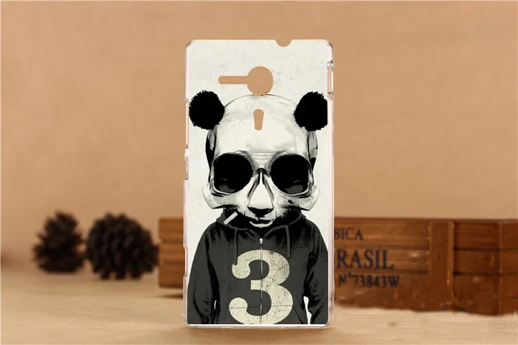 Лидер продаж и красивым цветочным принтом животных башни Дизайн чехол для Sony Xperia