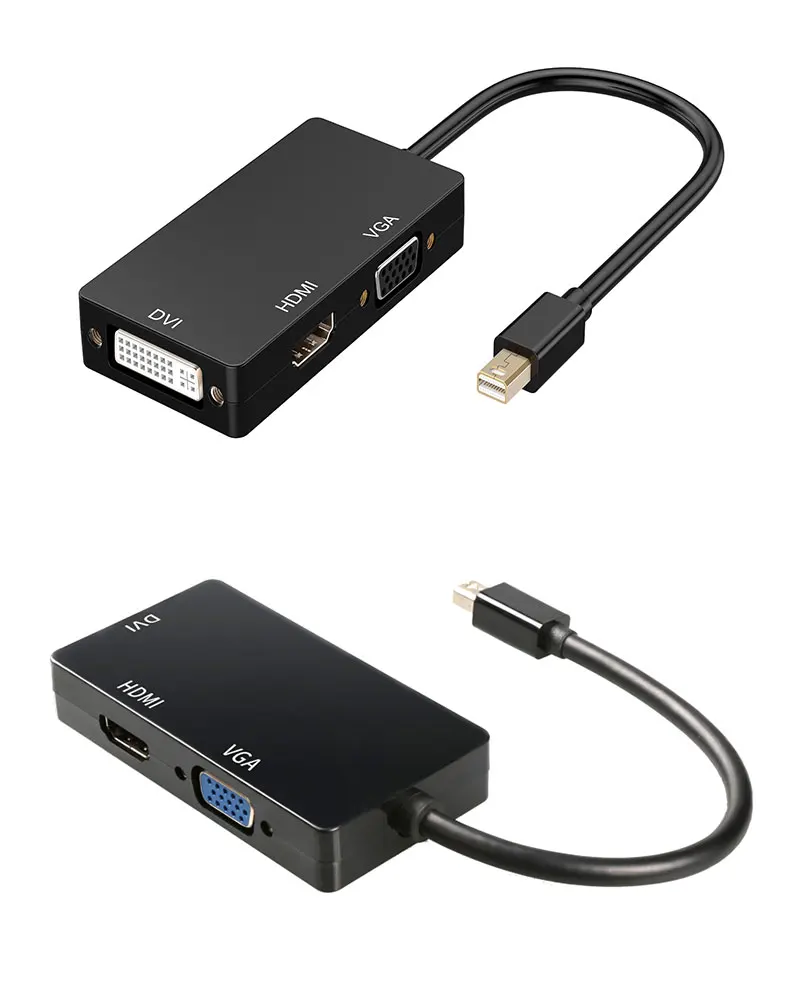 HDMI DVI VGA Женский адаптер конвертер кабель для Apple MacBook Air Pro MDP Mini display port MINI DP