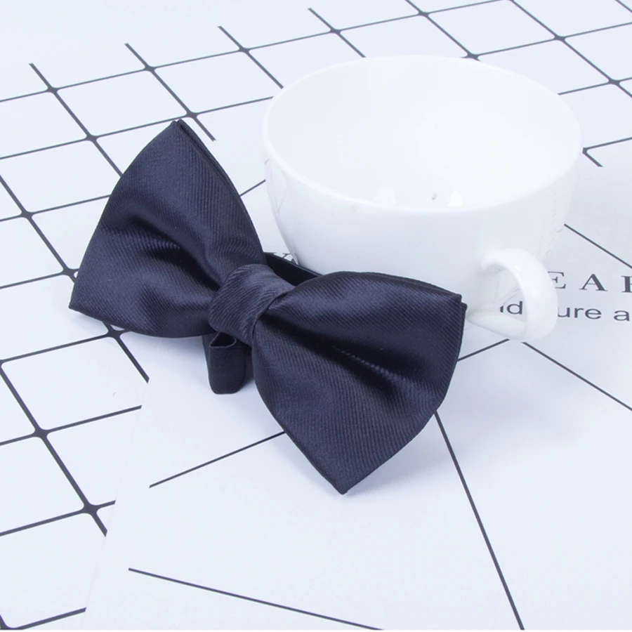 Детские регулируемые галстуки бабочки AWAYTR фиолетовые школьные для мальчиков