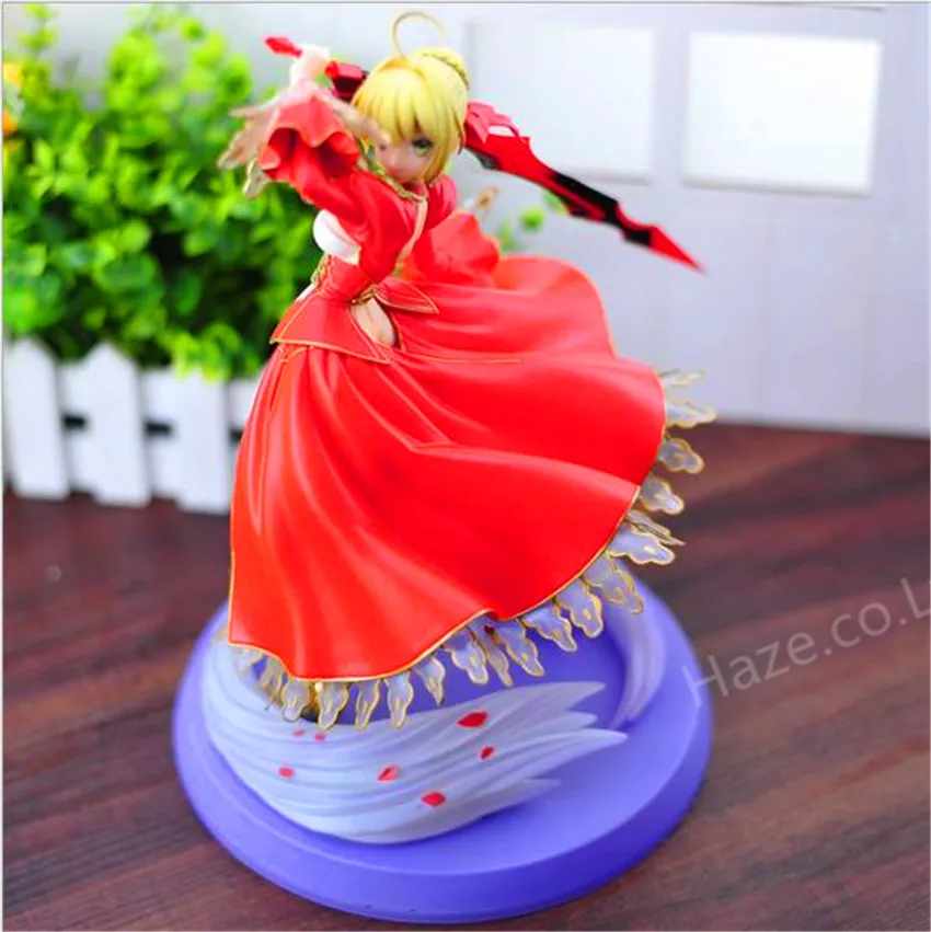 Fate stay night fate extra red saber pvc figure toy anime collection new | Игрушки и хобби