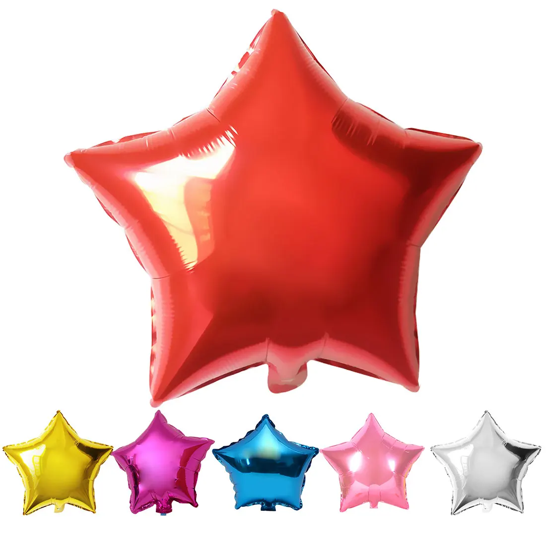 

Украшения для дня рождения 5 шт 18-дюймовый гелиевый воздушный шар Звезда Свадьба Большие шарики из алюминиевой фольги надувной подарок