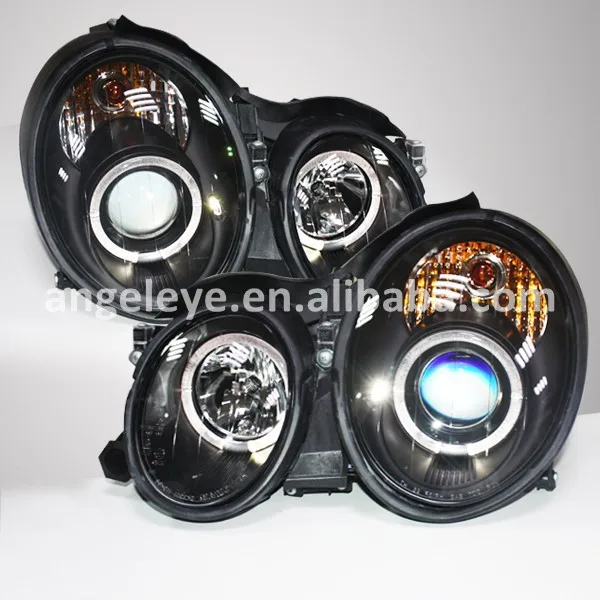 Фары ангельские глаза для Mercedes Benz W208 1998 2002 года|headlights for|angel eyes headlightangel |