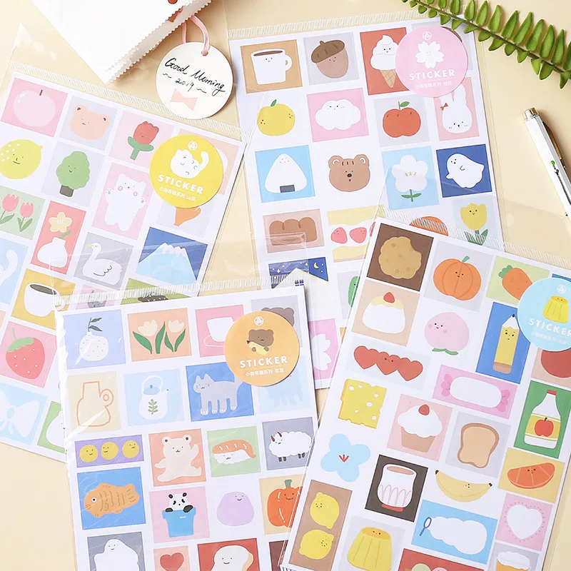 SIXONE декоративная наклейка с забавными милыми вещами украшение для записываемого