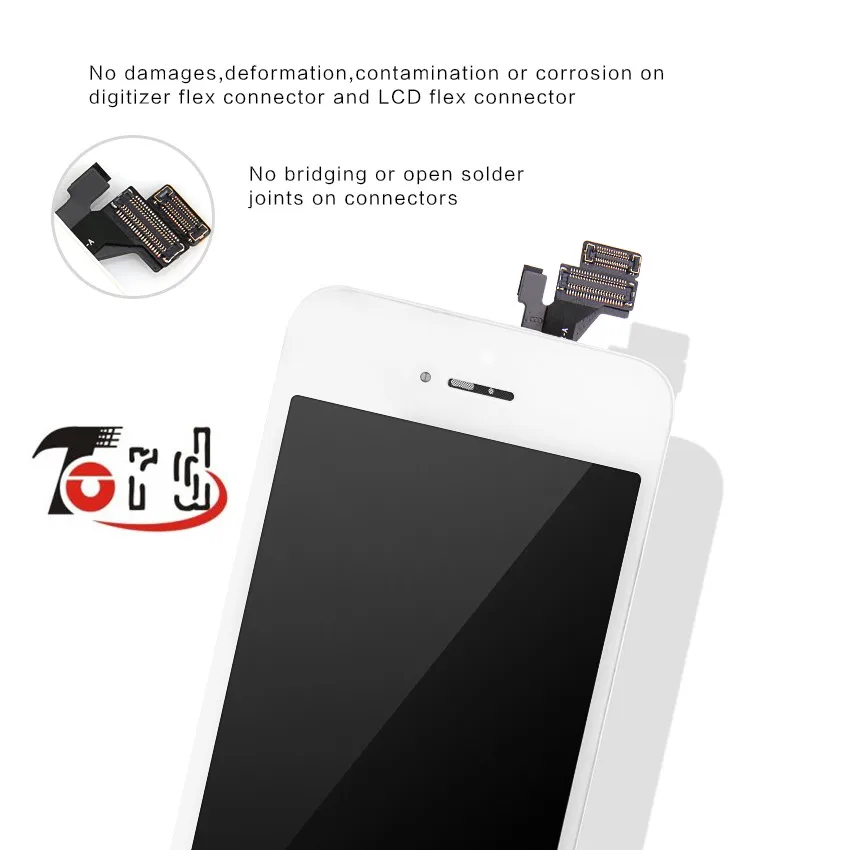 3 шт. хорошее качество для iPhone 5 ЖК-экран с сенсорным дигитайзером дисплей в сборе