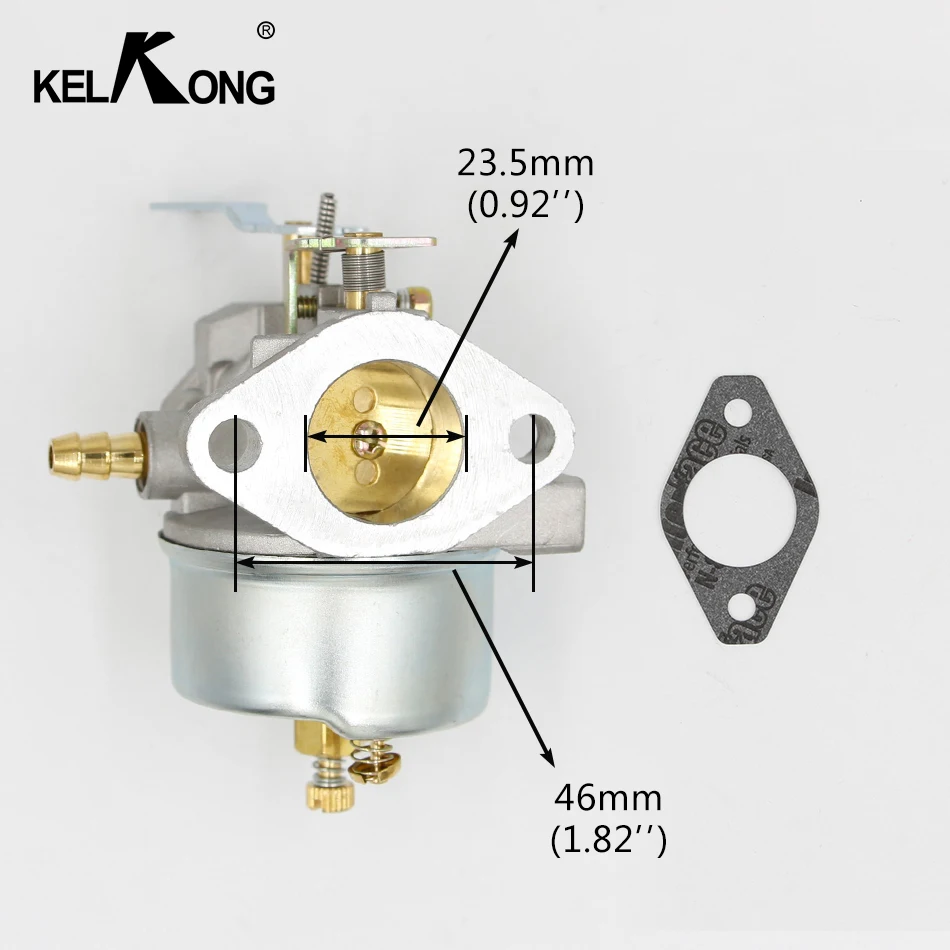 Карбюратор бренда KELKONG для Tecumseh 632370A 632370 632110 Carb воздуходувки газонокосилки HM100