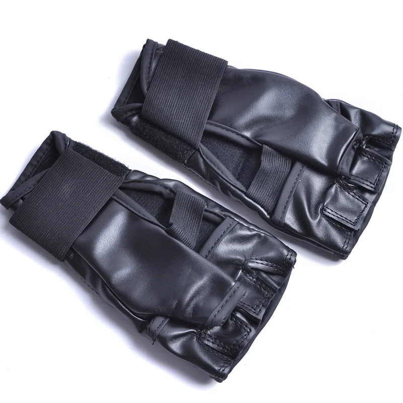 Высококачественные Боксерские перчатки Guantes de boxeo на полпальца боксерские