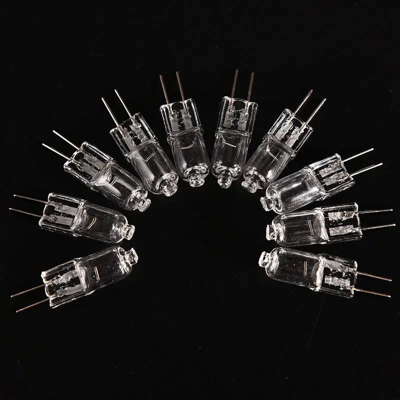 Высокое Качество 10x G4 Тип JC галогенные светильник лампы 12V 20 Вт оптовая