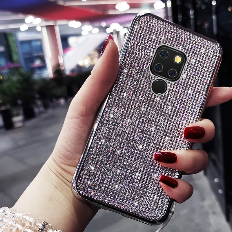 Xinwen Роскошный Блестящий Алмазный чехол для телефона huawei mate 20 pro mate20 20pro модные