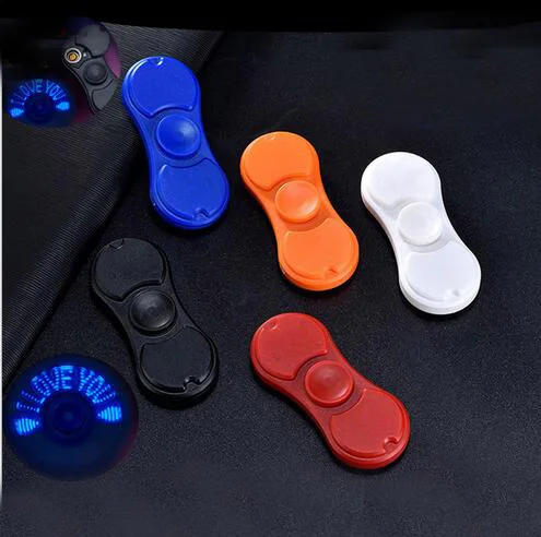 Ручной Спиннер электрическая зажигалка с подключением к USB модный пластик