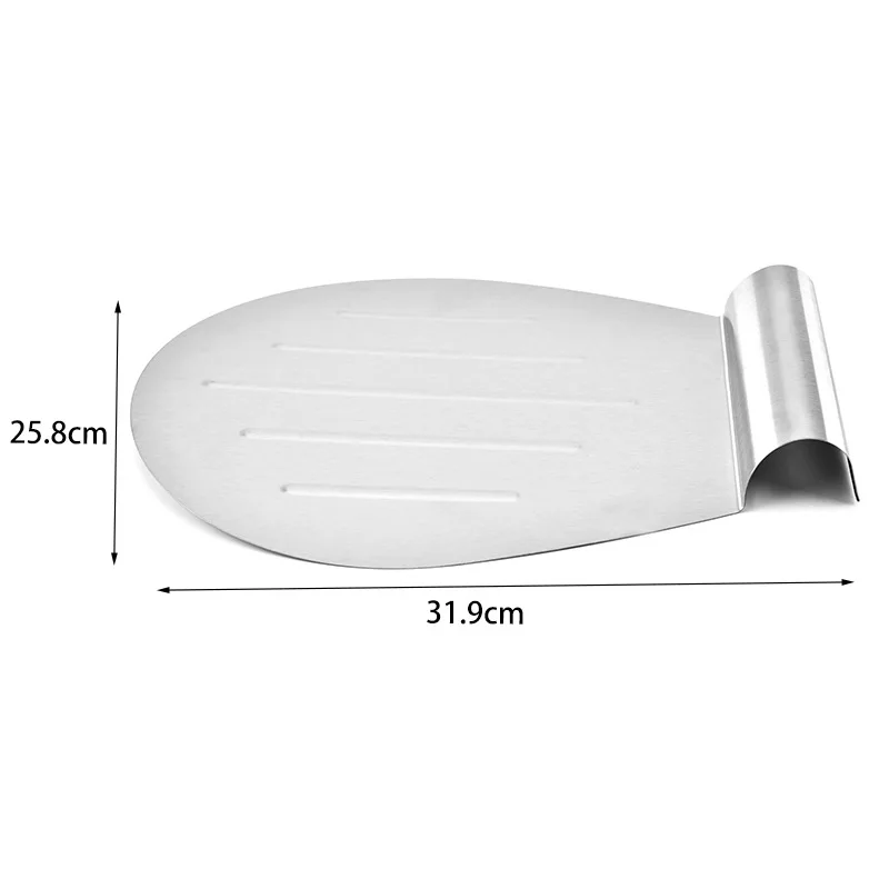 1PCS Stainless Steel Cake Transfer Shovel Pizza Movable Mounted Baking Tools Kitchen Bakeware | Дом и сад