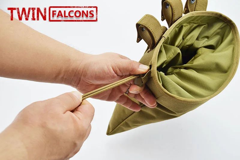 MOLLE рулонная хозяйственная сумка для мусора CORDURA Модульная Боевая охотничья походная тактическая походная TW-M007