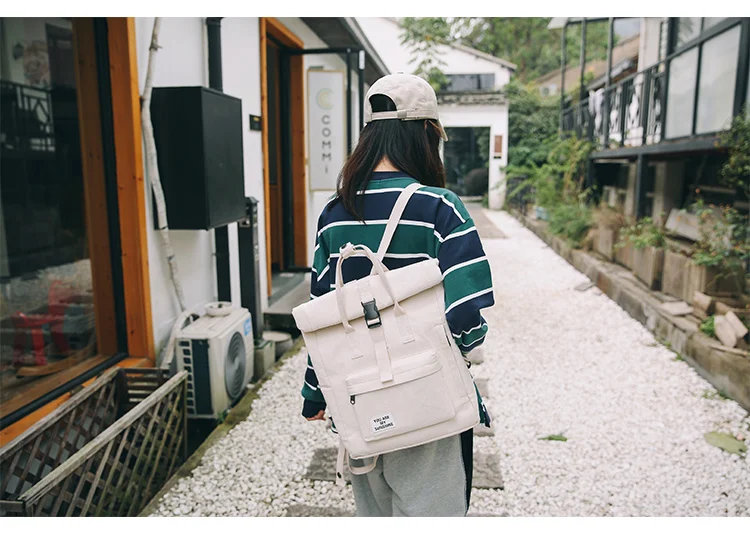 Модная хлопковая ткань для подростков Mochila, школьная сумка для девочек, женский рюкзак, черная школьная сумка, женский рюкзак для книг