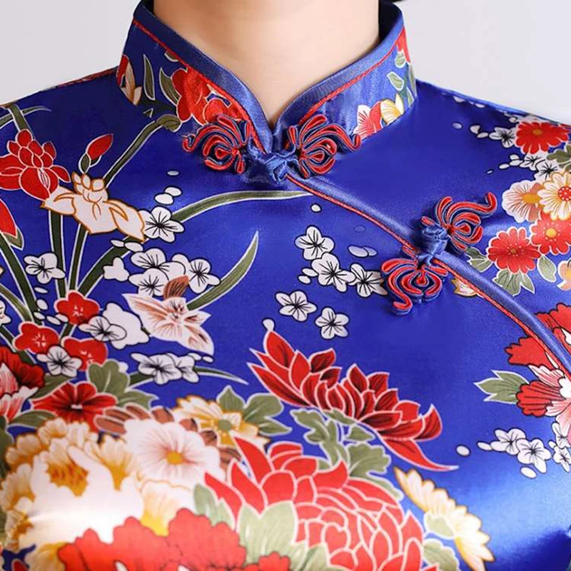 Китайские традиционные костюмы Vestito оригинальный женское платье Чонсам Тан