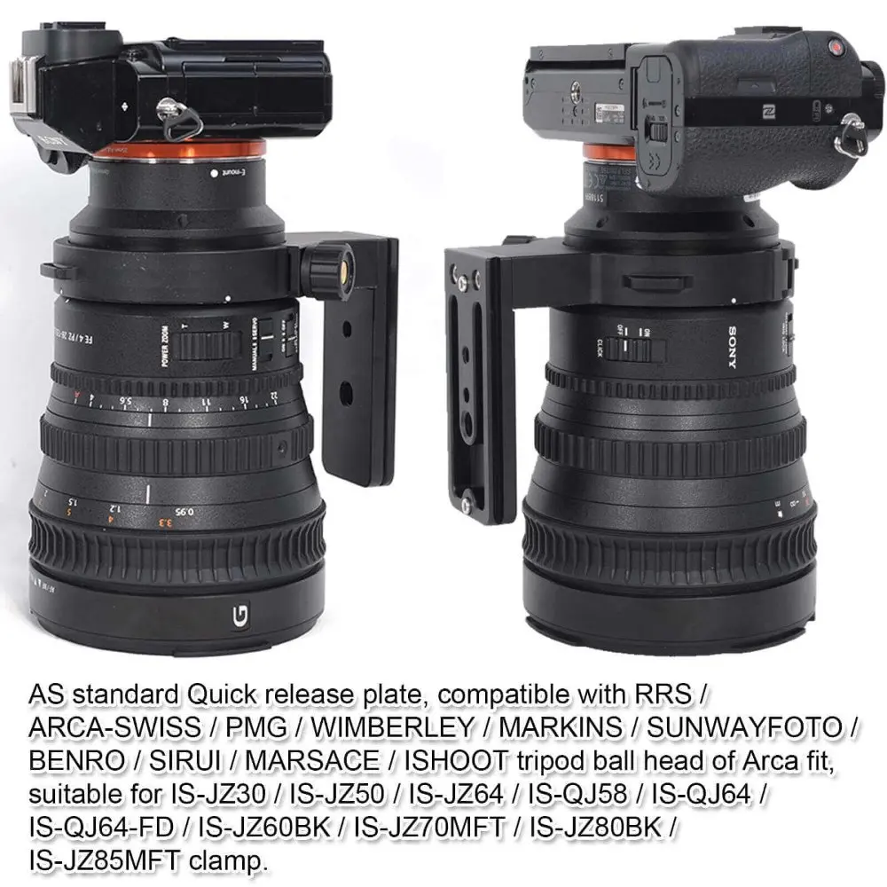 IShoot поддержка объектива воротник для sony FE PZ 28-135 мм f/4G OSS Крепление для штатива кольцо Замена база подставка для ног Совместимость с Arca RRS