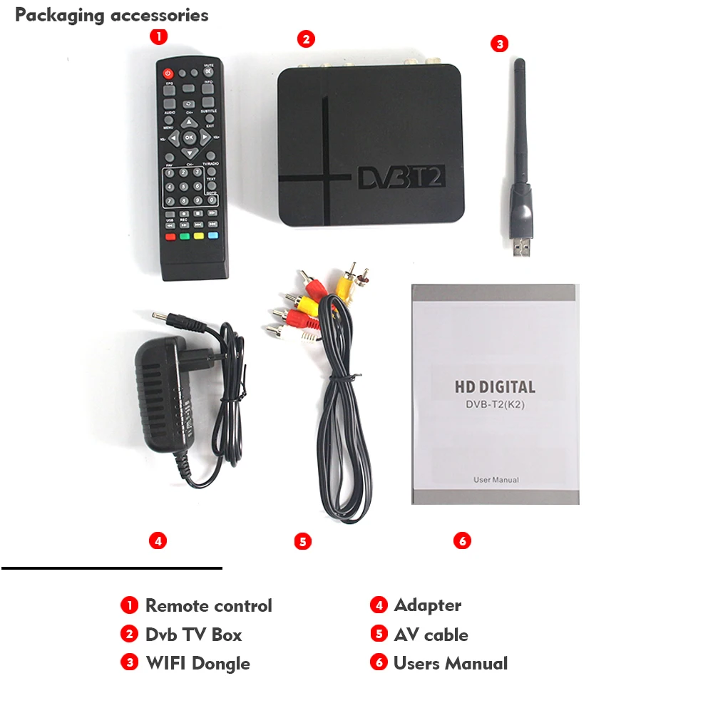 Vmade DVB-T2 HD цифровой эфирный приемник H.264 MPEG4 ТВ-тюнер Поддержка Youtube PVR 3D интерфейс+ wifi Stardard телеприставка