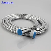 free shipping retail top quality shower tubing hose of stainless steel shower hose with 1 5m plumbing hose bathroom accessories