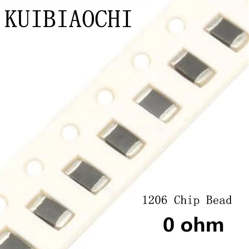 100pcs/lot 1206 3216 Chip Bead 3.2mm*1.6mm SMD magnetic bead Error 25% 300mA 100MHz Обустройство дома
