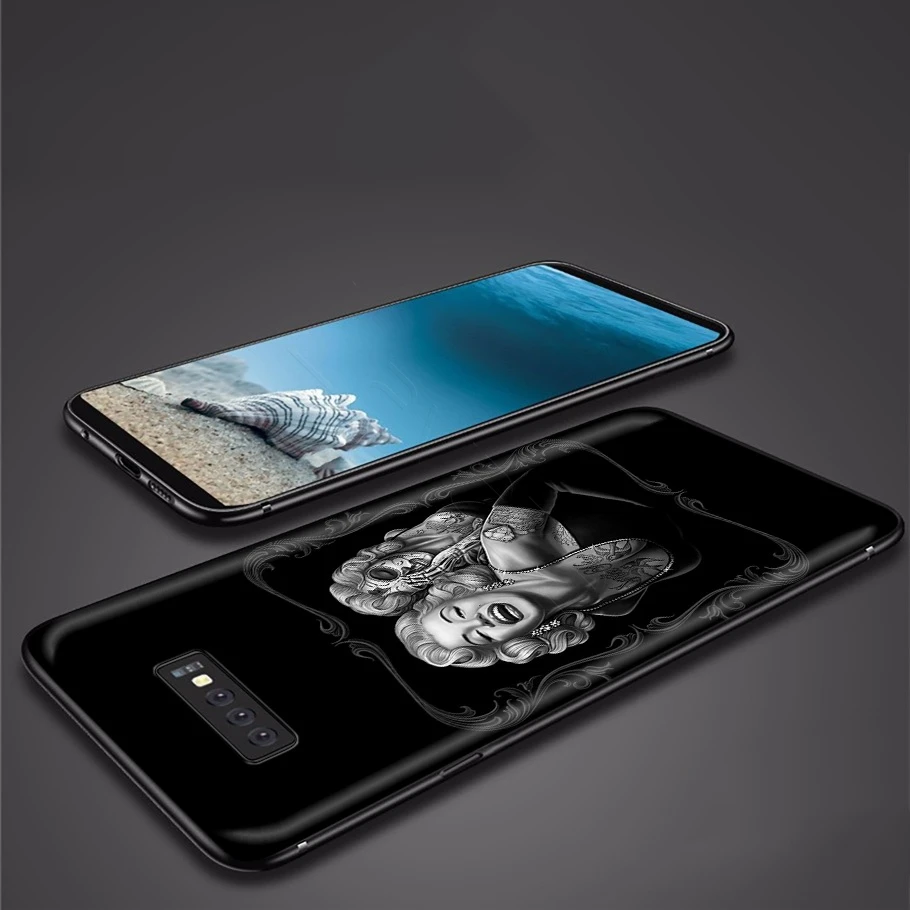 Marilyn Monroe чехол для Samsung Galaxy S20 S10 S9 S8 S7 S6 Plus Note 9 8 M30 M20 M10 Edge Lite Ultra | Мобильные телефоны