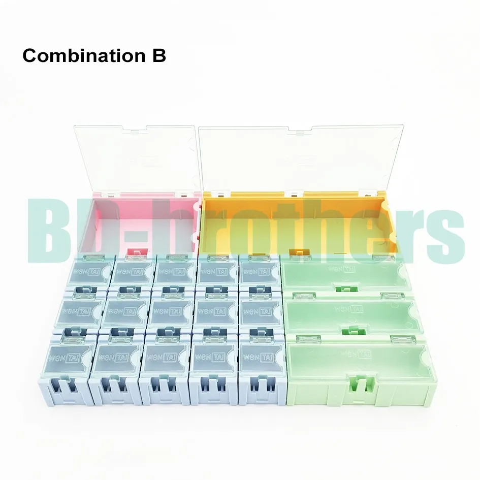 20 шт./компл. оригинальный бокс для хранения компонентов квадратная плата коробки