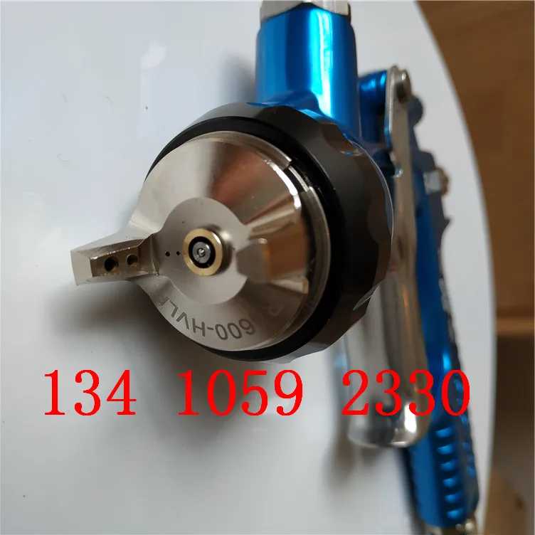 Prona R-4600 MP HVLP, ручной пистолет-распылитель с 600cc пластиковой чашкой,, покраска для ремонта автомобилей, R4600, Гравитационный Тип подачи