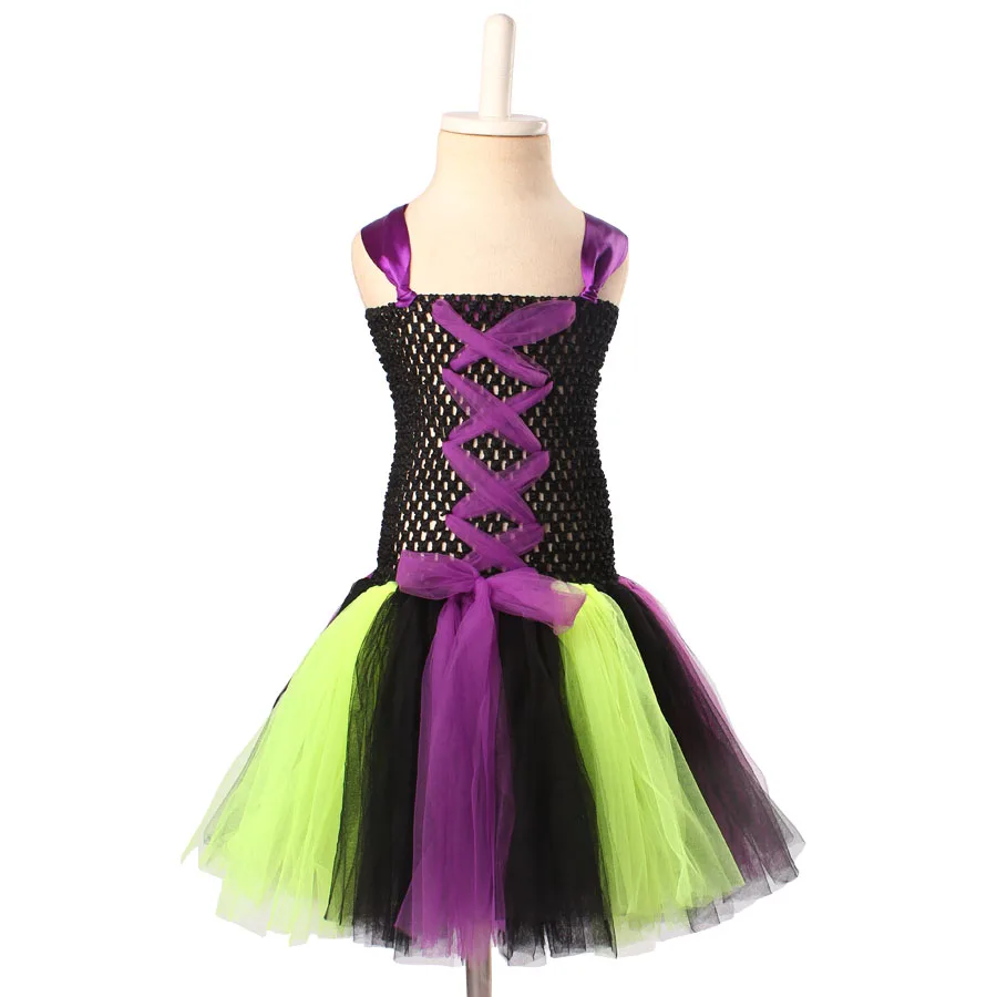 Детский Пурим костюм ведьмы на Хэллоуин одежда с бабочками для девочек