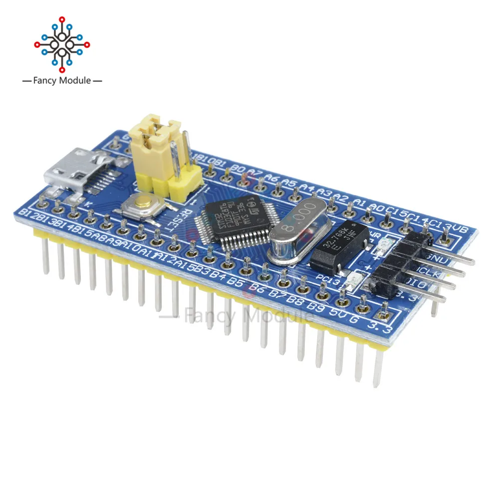 Мини USB интерфейс STM32F103C8T6 ARM 32 минимальный Модуль платы разработки SWD для Arduino I/O 72