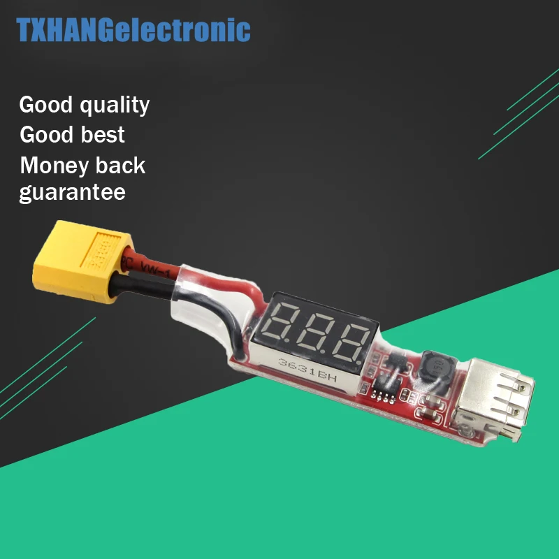 2S 6S Lipo батарея XT60 штепсельная вилка к USB 5V 2A зарядное устройство конвертер адаптер
