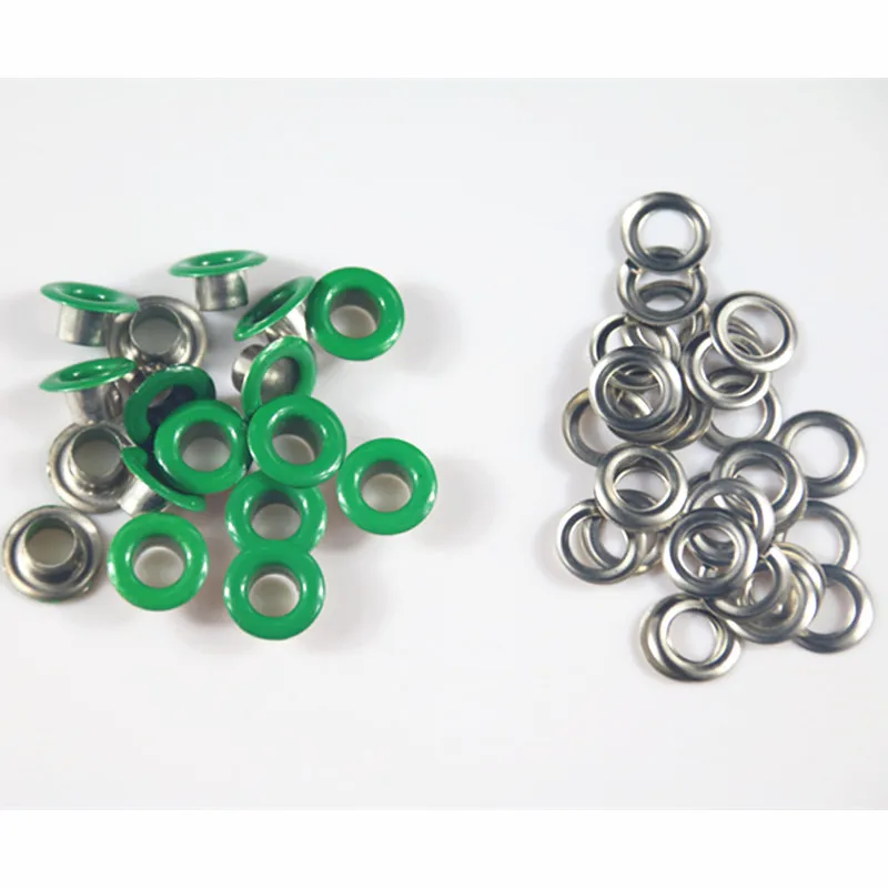 Металлические петли с отверстием 5 мм для кожевенного ремесла скрапбукинга