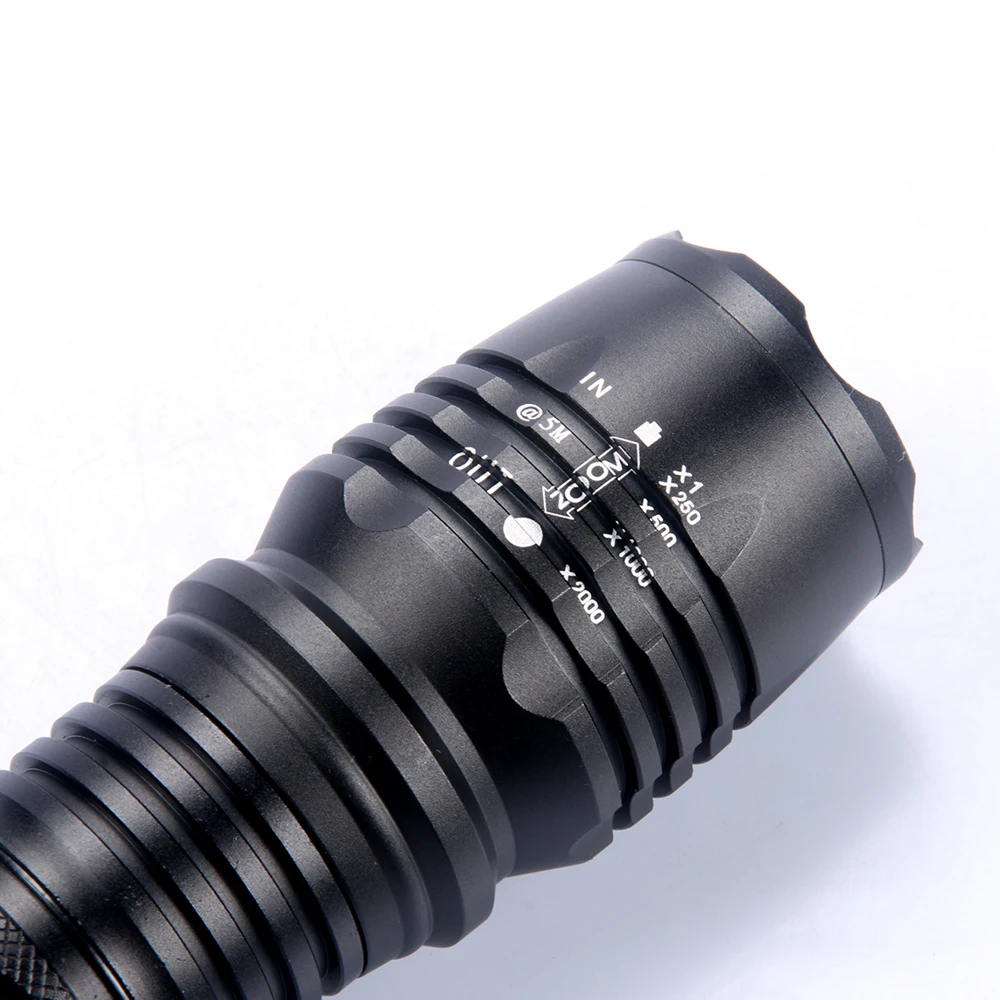 SKYWOLFEYE SOS 1000lm светодиодный фонарик 5 моделей zoom torch фонарь|Фонарики и осветительные