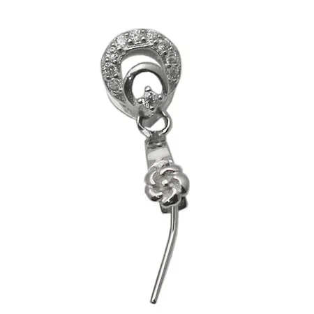Beadsnice, цельное серебро, 925, винтажные соединители под замком, серебряная Зажимная подвеска-Бейл, Застежка для DIY, персонализированная подвеска, изготовление ювелирных изделий