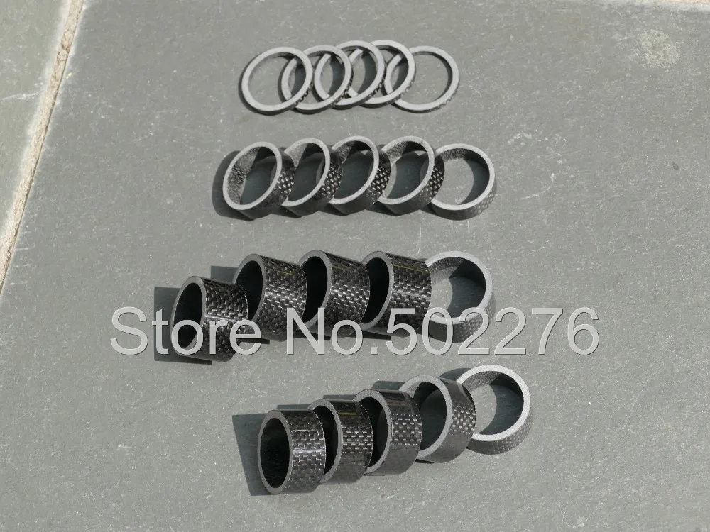 5 шт. карбоновые прокладки для велосипедной гарнитуры 3 / 10 15 20 мм 11 /8 &quot 28 6 мм|stem