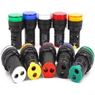 Светодиодная лампа-индикатор, 22 мм, 12 В, 24 В, 220 В