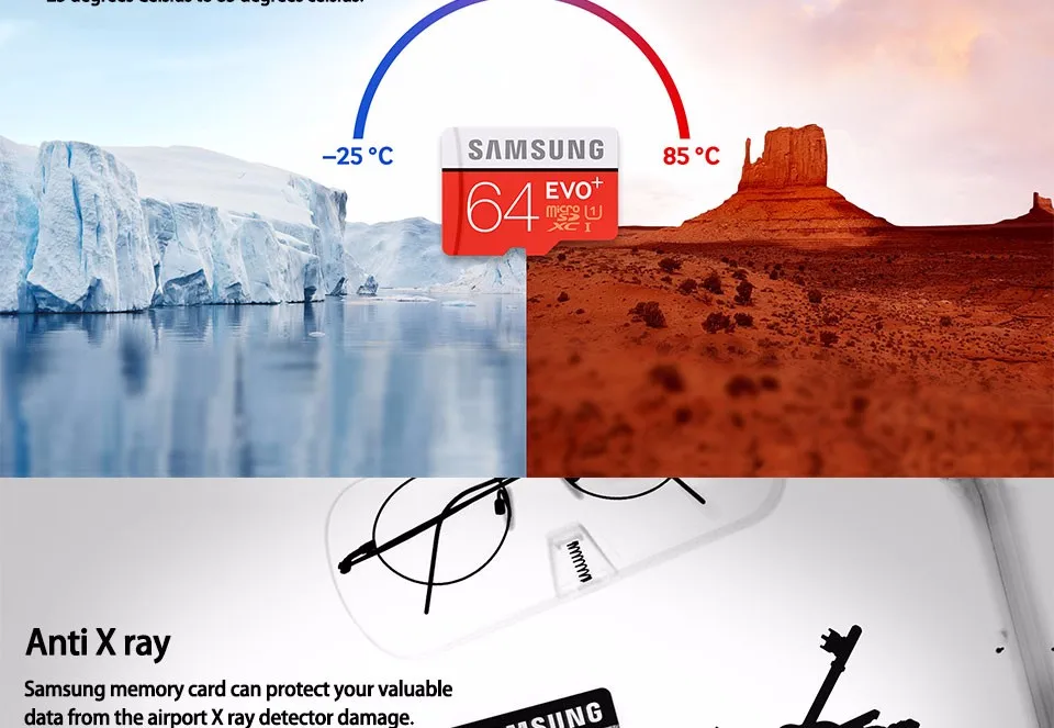 Карта памяти samsung 64 Гб micro sd 256 ГБ 128 ГБ tarjeta mini sd carte microsd 4K HD SDXC класс 10 для мобильного телефона UVA cartao Memoria