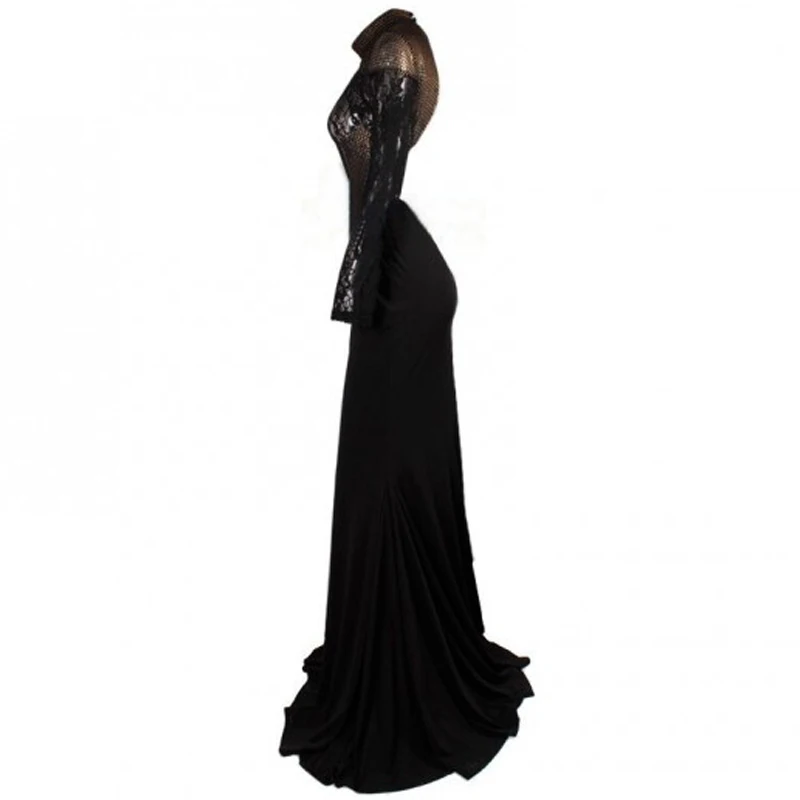 Оптовая продажа 2016 женское блестящее длинное вечернее платье с открытой спиной и