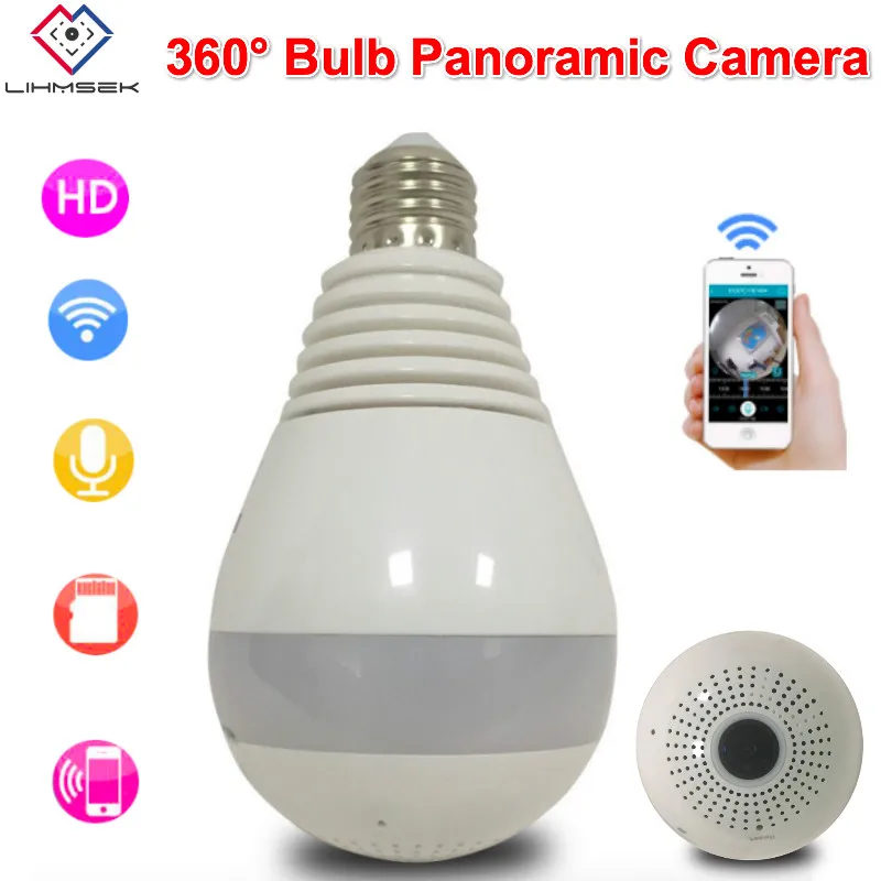 2 шт. беспроводная IP камера видеонаблюдения рыбий глаз 1080P 360 градусов|security wifi