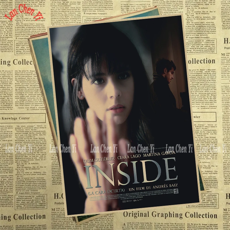 Винтажные постеры из фильма Скрытое лицо для дома бара гостиной Декор