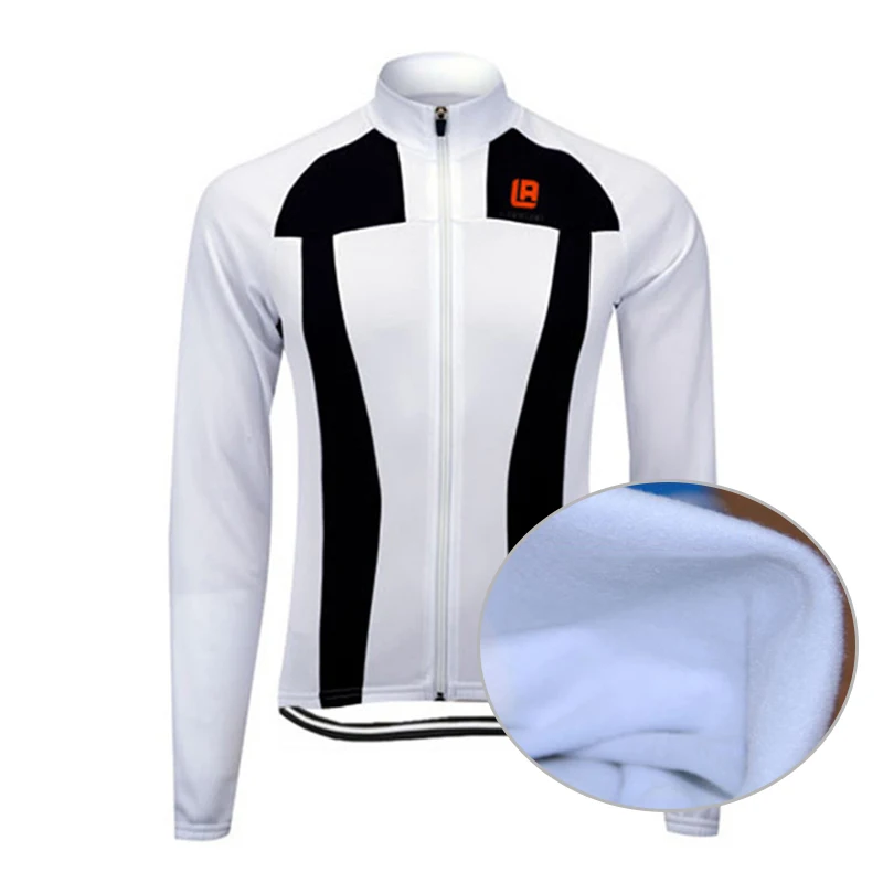 Теплая зимняя велосипедная Джерси одежда для мужчин быстросохнущая с защитой от