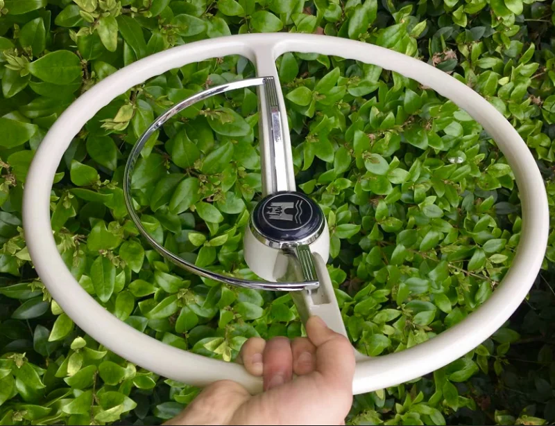 Подходит для Volkswagen Beetle 1953 1989 винтажное классическое рулевое колесо красного