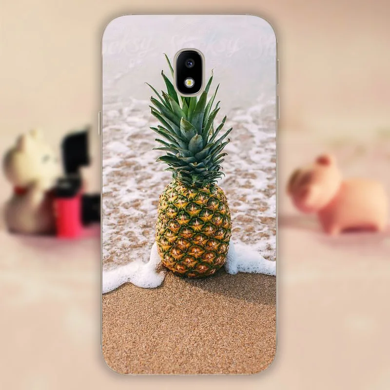 CROWNPRO чехол для телефона для samsung J3 J330 J330F TPU чехол силиконовый мягкий чехол для samsung Galaxy J 3 задний Чехол протектор